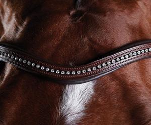 Comfitec Tocado cómodo de brida de piel de oveja con forma anatómica con material de cuero de distribución de presión uniforme - Product Image 4