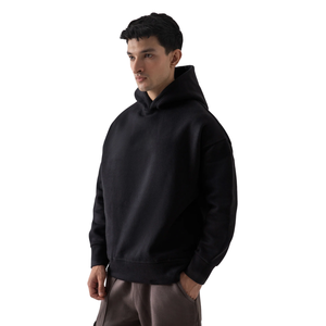 Sudadera con capucha personalizada para hombre de Reklo Industries, 100% algodón, corte holgado, estilo streetwear, con impresión y logotipo personalizados - Product Image 1