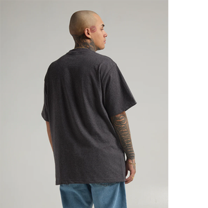 Haute qualité Boxy surdimensionné blanc en vrac t-shirts plaine personnalisé luxe t-shirt 100% coton T-shirt à manches courtes T-shirt sonnerie - Product Image 2