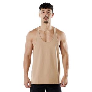 OEM Service Summer High Quality Men's Cotton Tank Top Fitness Gym Men Tank Top 100% Cotton 2025 - Product Image 1