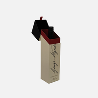 Boîte à vin de luxe personnalisée avec fermeture magnétique, emballage cadeau pour champagne, avec insert en mousse