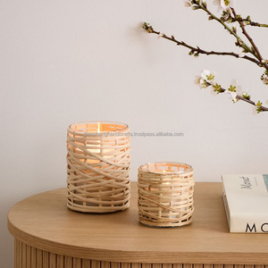 Hot Sale!!!<b>mini</b> <b>Lantern</b> Wedding Favors/ Rattan Candle Holder 100% Handmade - Product Image 6