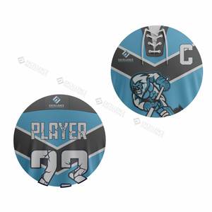 Maillot de hockey sur glace personnalisé de style professionnel pour hommes fabriqué à partir de maille de polyester Nouveau service OEM disponible - Product Image 4