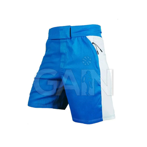 Shorts de MMA personnalisables à la taille élastique, décontractés, mi-longs, séchage rapide, respirants, en nylon/polyester, best-seller pour hommes - Product Image 6