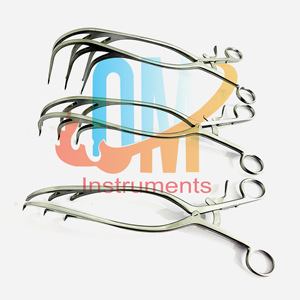 3 Piezas de Retractor Viper Koros para Escoliosis, Reemplazo Total de Cadera, Acero Inoxidable de Grado Médico 3x3, Reutilizable, Autoclavable, Ortopédico - Product Image 1