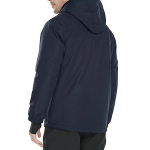 Veste de ski imperméable coupe-vent pour homme de haute qualité personnalisée avec capuche, décontractée, respirante, polaire, chaude, hiver, pluie, capuche - Product Image 3