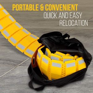 Bosses en plastique réfléchissantes résistantes, bosses de vitesse de véhicules automobiles de <span class=keywords><strong>camion</strong></span> de voiture - Product Image 3