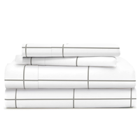 Tissu tissé en coton 100% polyester pour la maison de luxe |   Draps de lit jetables certifiés OEKO-TEX, fourniture OEM |   Personnalisable