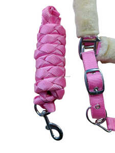 เชือกแขวนคอไนลอน2ชั้นคุณภาพพรีเมี่ยมพร้อมแผ่นรองขนสัตว์เกล็ดสำหรับผู้ผลิตม้าของอินเดียยาว2เมตร - Product Image 5