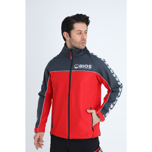 Ensemble veste et pantalon de travail imperméables avec bandes réfléchissantes Vêtements de sécurité industrielle coupe-vent et respirants pour temps froid - Product Image 1