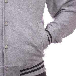 Chaqueta universitaria de lana de manga larga para hombre de último diseño 2025 Servicio OEM de estilo de trabajo con logotipo personalizado a la venta - Product Image 6