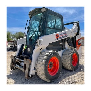 Minicargadora Bobcat S70 a precio asequible S160, S130 con tracción sobre orugas, carga nominal de 2 toneladas, cargadora frontal personalizable - Product Image 1