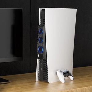 Porodo Gaming PS5 Digital & Disc Ventilador de refrigeración rápida 3 niveles de velocidad Ventiladores de temperatura de trabajo para refrigeración de PS5 - Product Image 5