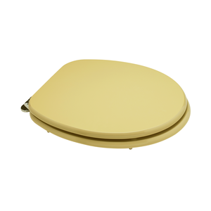 Couvre-siège de toilette en bois certifié FSC, universel, couleur champagne - Product Image 1