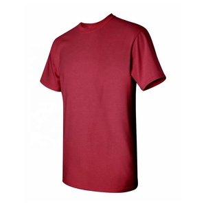 Nouveau T-shirt à manches courtes pour hommes en coton/polyester épais de 5.3 oz 220g avec impression de logo personnalisé de haute qualité - Product Image 5