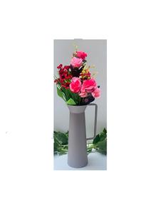 Hot Selling Flower <b>Vase</b> for Home Decoration Trendy <b>Vase</b> Modern <b>Vase</b> for <b>Table</b> Decoration Metal Aluminum Uses in Home Decoration - Product Image 1