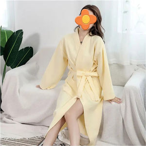 Albornoz de Hotel de Lujo al por Mayor, Tejido de Microfibra Ecológica, Desechable, Comprimido, de Secado Rápido, Personalizable para Viajes - Product Image 2