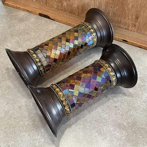 Mosaïque moderne en cire d'abeille faite à la main en gros pour la décoration d'éclairage domestique de Noël, designs personnalisables, norme internationale - Product Image 3