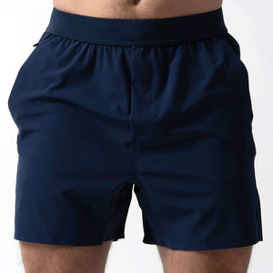 Shorts de sport pour homme, 100% polyester, logo personnalisé, vêtements de sport actifs, entraînement athlétique - Product Image 1