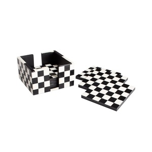 Sous-verre merveilleux forme ronde en métal impression de logo personnalisé en gros fait à la main élégant sous-verres décoratifs de Table pour le mariage - Product Image 6