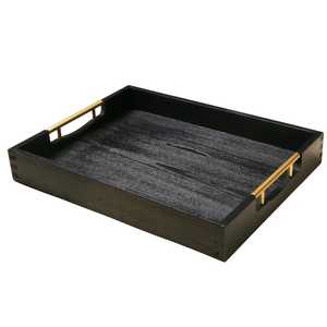 Customized PU Leather Dry Fruit Serving Tray with Velvet Cushion Support Luxury Gift Tray for Hotels & Homes - Product Image 4