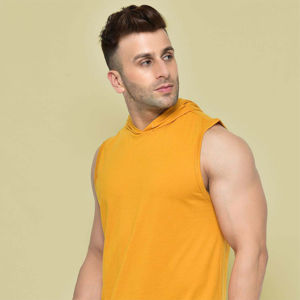Débardeurs pour hommes de haute qualité, dernier style, 100% coton, col rond, séchage rapide, vêtements de sport d'été, équipement de gym, design sans manches personnalisé - Product Image 6