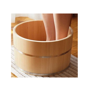 Cubeta de Madera Personalizada al por Mayor para Remojar los Pies, Cubeta de Madera para Masaje de Pies, Ecológica - Product Image 6