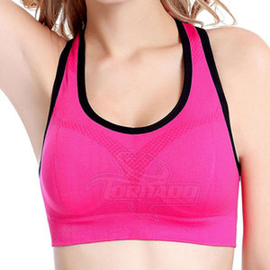 Soutien-gorge de sport pour femme léger et respirant de qualité supérieure en spandex et soutien-gorge de sport sans couture en polyester - Product Image 2