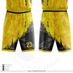 OEM Service High Quality Heat-Transfer <b>Printed</b> 100% Polyester Breathable Plus Size Winter Basketball Uniform Custom Team Number - Product Image 6
