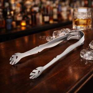 Pinzas para Hielo de Barra Premium con Agarre Fuerte, Mango Ergonómico, Servicio Higiénico para Cócteles, Fiestas en Casa y Bares - Product Image 2