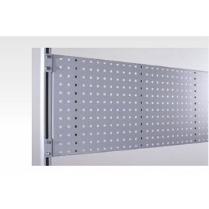 Piastra perforata, 2000 x 450 mm L x A con flange di montaggio per costruzioni di banchi da lavoro - Product Image 1