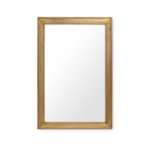 Cadre de miroir en laiton antique intemporel exquis avec des détails complexes pour des tailles personnalisables de décoration murale moderne - Product Image 1