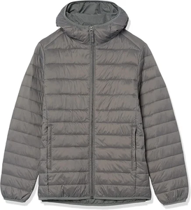 Manteau d'hiver bouffant de haute qualité pour hommes avec broderie d'usine personnalisée fermeture à glissière réactive à la chaleur vêtements à la mode - Product Image 6