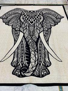 ผ้าคอตตอนพิมพ์ลายดอกไม้100% เตียงกระจายชายหาดและที่แขวนผนังสำหรับร้านขายอุปกรณ์ตกแต่งบ้าน - Product Image 6