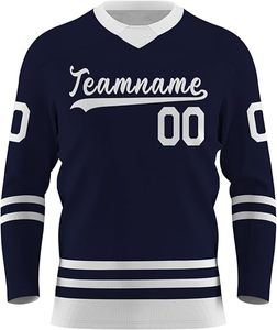 Le plus populaire concevez votre propre logo uniforme de hockey sur glace grande taille pour adulte - Product Image 3