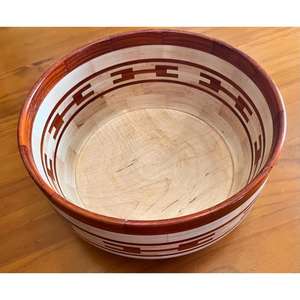 Elegante cuenco de madera Sheesham para servir ensaladas, pan, aperitivos, frutas frescas y elegante mesa - Product Image 1