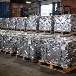 เศษลวดอะลูมิเนียม 6063 สีสว่าง สะอาด ความไม่บริสุทธิ์ต่ำ บรรจุเป็นก้อน สำหรับโรงงานรีไซเคิลและผลิตโลหะผสม - Product Image 6