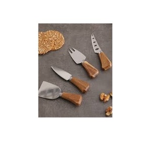 Xyj couteau à beurre en acier inoxydable, de haute qualité pour les ustensiles de cuisine et logo personnalisé couteau à beurre en bois, manche en bois - Product Image 2