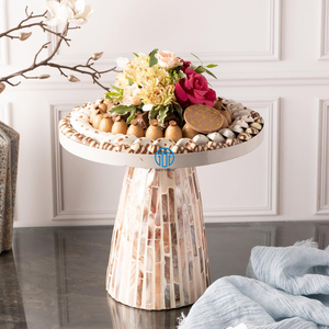 New Arrival Elegant Style Mother of Pearl <b>Chocolate</b> Stand Arabian Ramadan Capiz <b>Shell</b> <b>Chocolate</b> Trays Made in Vietnam - Product Image 3