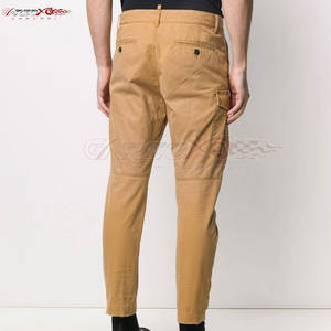 Pantalones Cargo elásticos para hombre con diseño ajustado y diseño de bolsillo funcional para uso activo Pantalones Cargo para hombre resistentes al agua - Product Image 4
