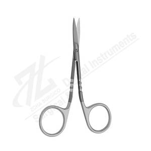 Iris F-Line Tijeras de funcionamiento rectas 115 mm Carburo de tungsteno Tc Tijeras rectas 11,5 cm F-Line Fabricante Pakistán - Product Image 1