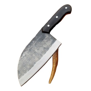 Cuchillo de Cocina Multifuncional JEXMOO, Hecho a Mano, de Acero al Carbono, con Funda de Cuero - Product Image 6