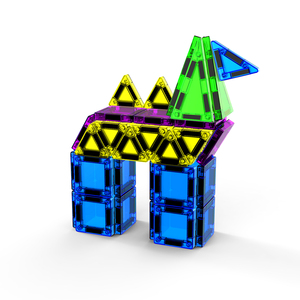 168個磁気ブロックセットOEM子供用磁気ブロック磁気パズルブロックビルディングセット<span class=keywords><strong>3</strong></span>歳以上の男の子と女の子のためのおもちゃ - Product Image 5