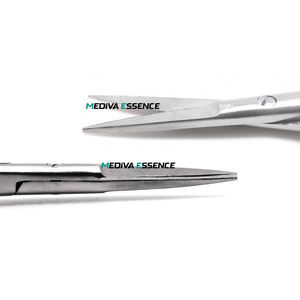 Tijeras rectas Castroviejo aprobadas por la CE, instrumento quirúrgico de acero inoxidable de primera calidad para cirugía oftálmica, nitidez Manual - Product Image 3