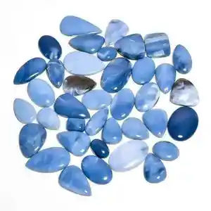 Freie Größe African Blue Opal Stone Smooth Cabochon Lot Großhandels preis von Edelstein Hersteller Online-Shop