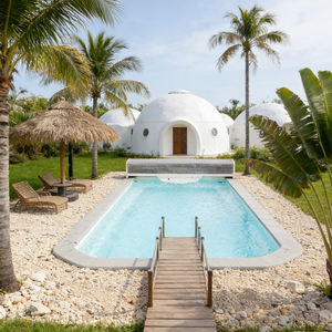 Piscina para la familia, piscina con cascada, piscina de fibra de vidrio, rejilla para piscina de fibra de vidrio, piscina con forma de concha, piscina profunda - Product Image 5