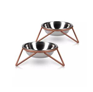 Nouveau bol et mangeoire en acier inoxydable pour animaux de compagnie, nouveau Look bol pour animaux de compagnie, nouveau Design bol d'alimentation en métal pour chat et chien - Product Image 6