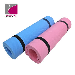 Tapis de yoga en mousse EVA double face de 8 mm certifié UKAS EN71 Jen Yau - Utilisation Pilates, couleur personnalisée, antidérapant, durable, lavable, imperméable - Product Image 4