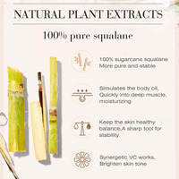 Squalane Fragrance Visage Corps Essence Huile Nourrit Hydrate Et Éclaircit Le Teint Du Visage Essence Huile Essentielle