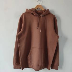 Sudaderas térmicas de lana de algodón 100% de alta calidad para hombre, capucha lisa de cacao, colección de talla grande, venta al por mayor de invierno disponible - Product Image 6
